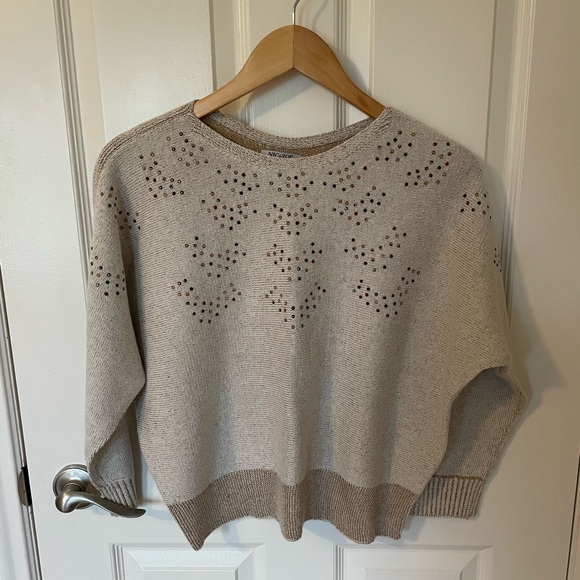 Nic+Zoe
Constellation Relaxed-Fit Rhinestone Embellished Sweater, M - Picture 2 of 5